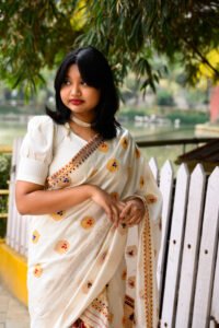 White Mekhla - Image 2