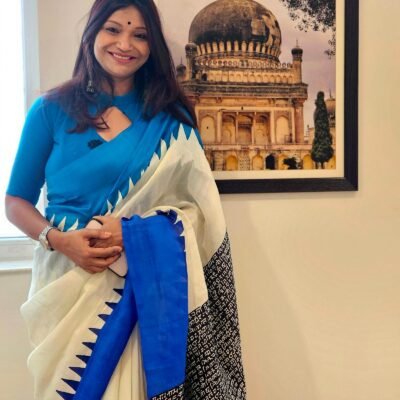 Gachhi Tussar Saree
