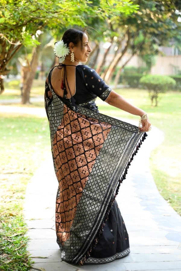 Black Assam Silk - Image 3