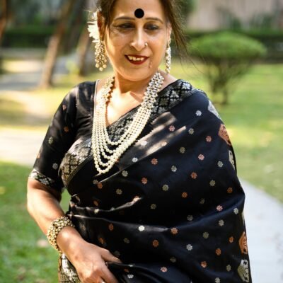 Black Assam Silk