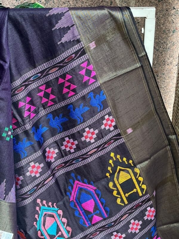 Raw Silk With Dolabedi Pallu - Image 2