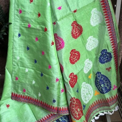 Green Toss by Paat Saree