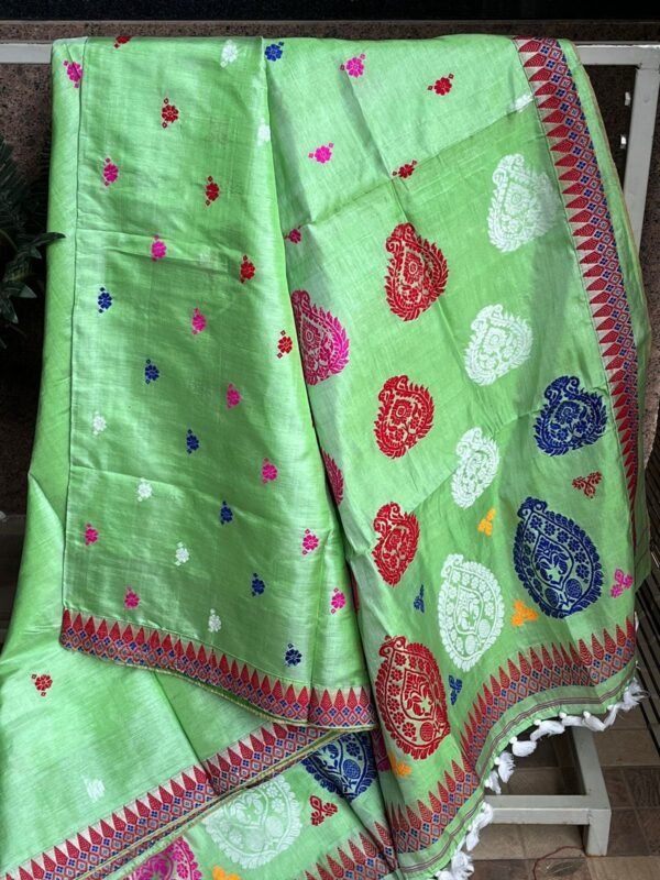 Green Toss by Paat Saree