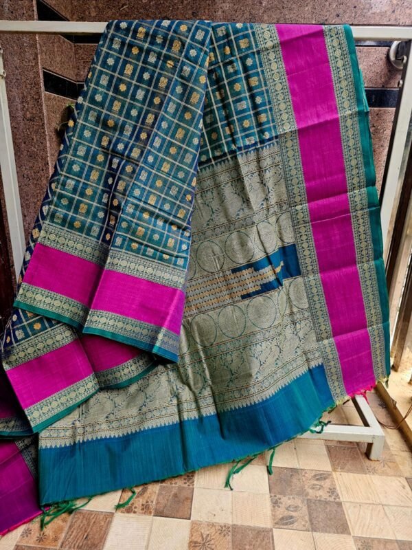 Green Hajar Buta Saree