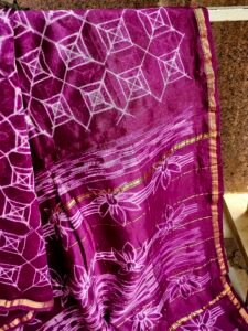 Purple Needle Shibori - Image 3