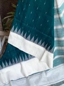 Green Cotton Pochampally - Image 3