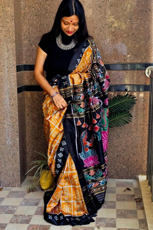 Mustard Silk Nabakothi