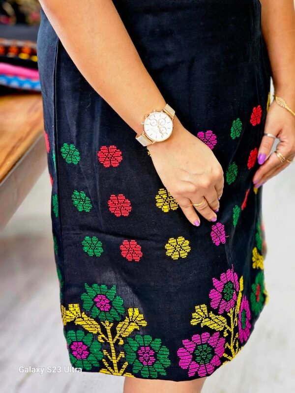 Assamese Black Dress - Image 4