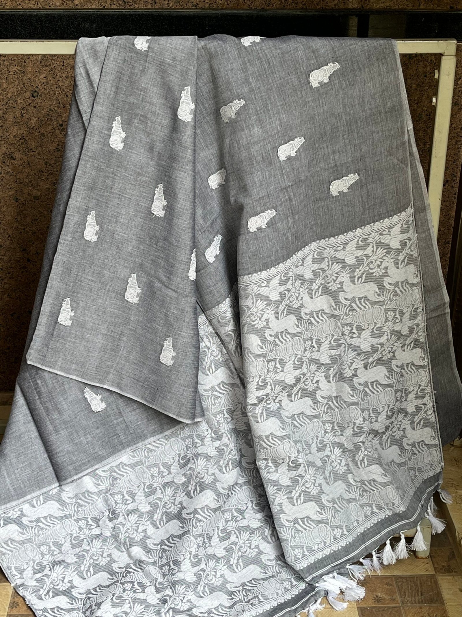 Grey Assam Cotton