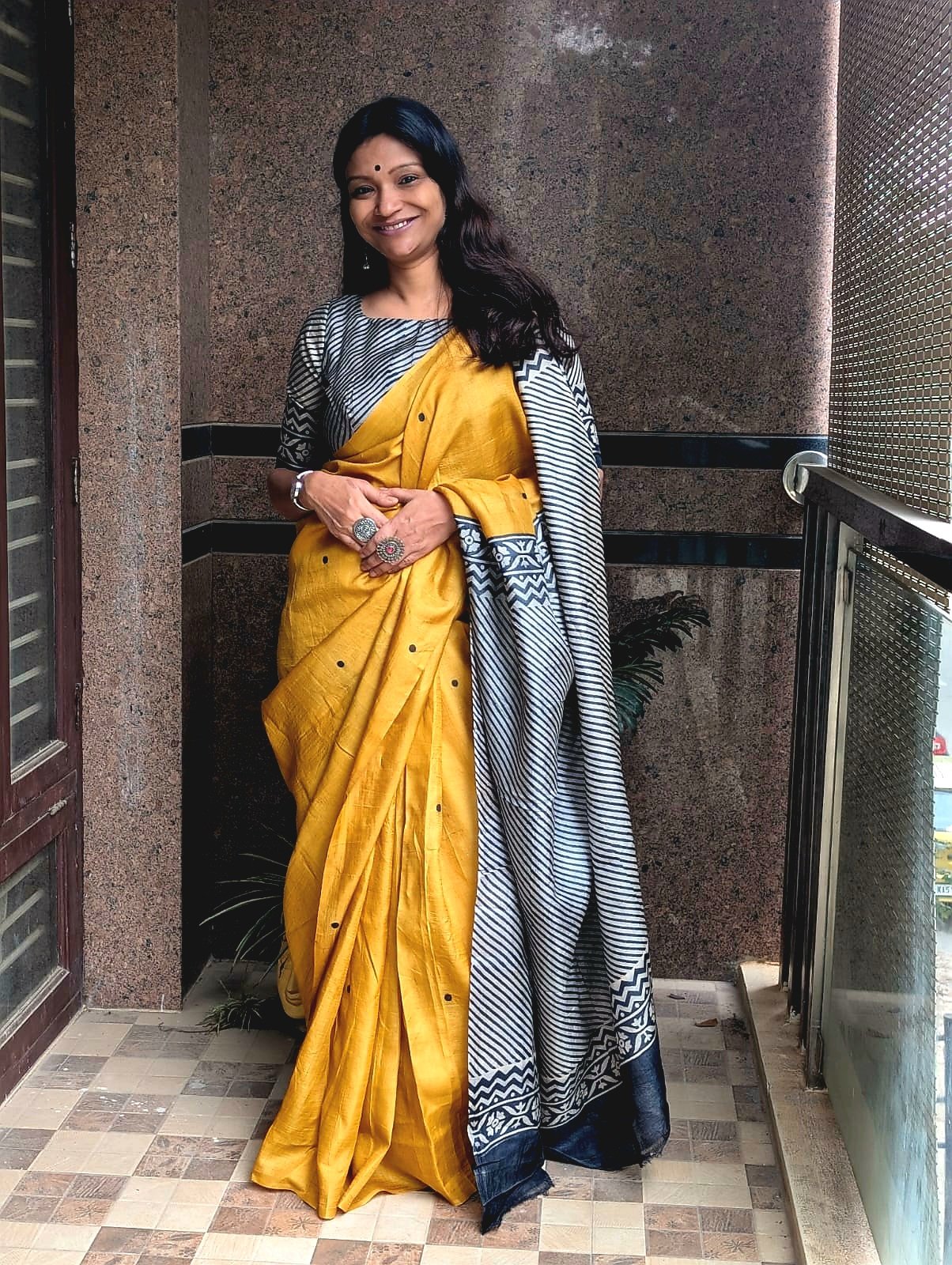 Yellow Bengal Tussar