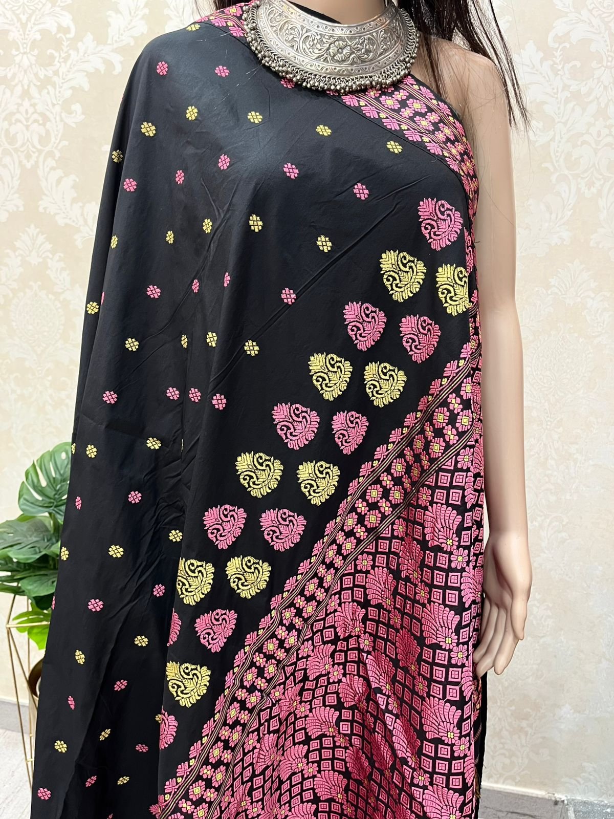 Black Assam Handloom