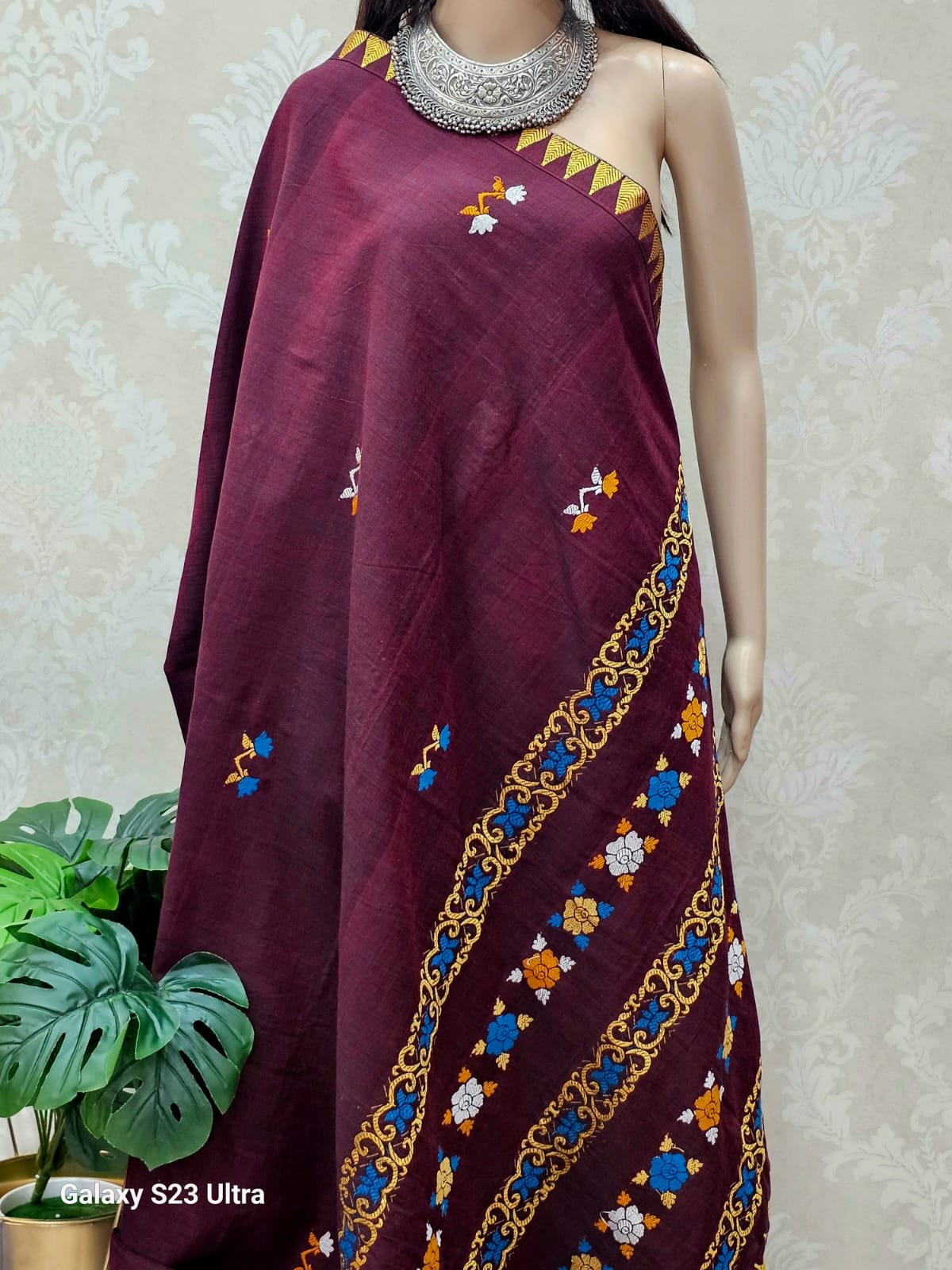 Coffee-Golden Assam Cotton (Moirangphee Inspired)