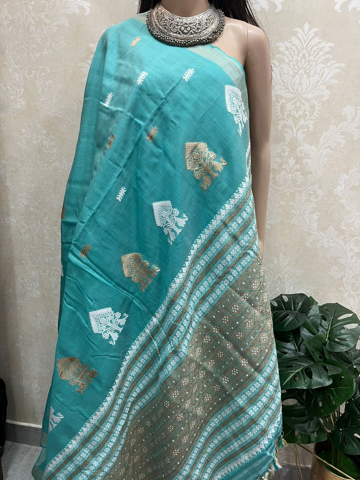 Kesa cotton saree, Eri Motifs