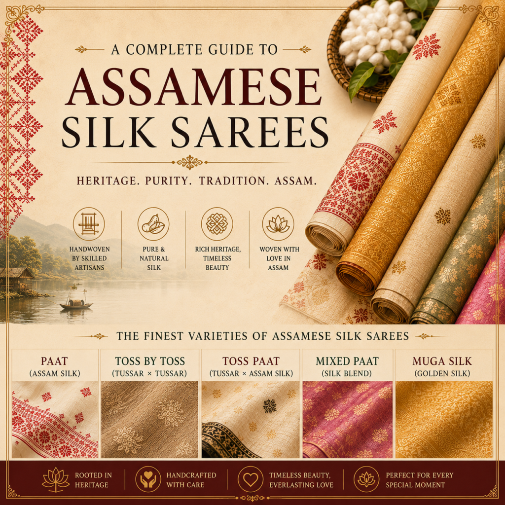 Assamese Silk Sarees