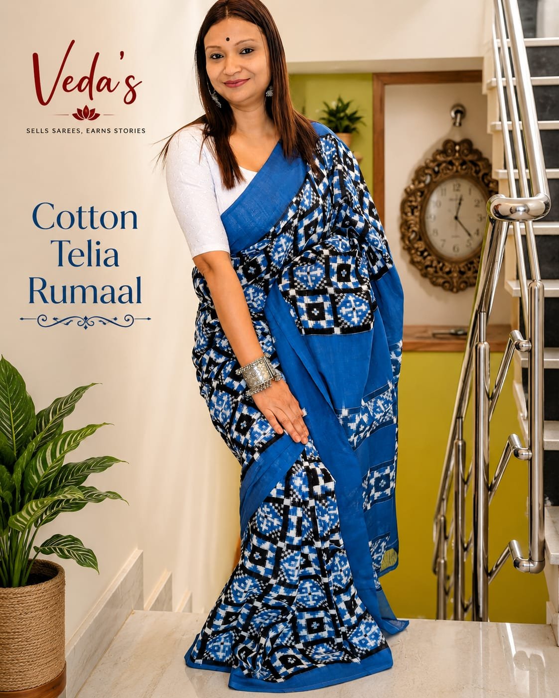 Blue Telia Rumaal