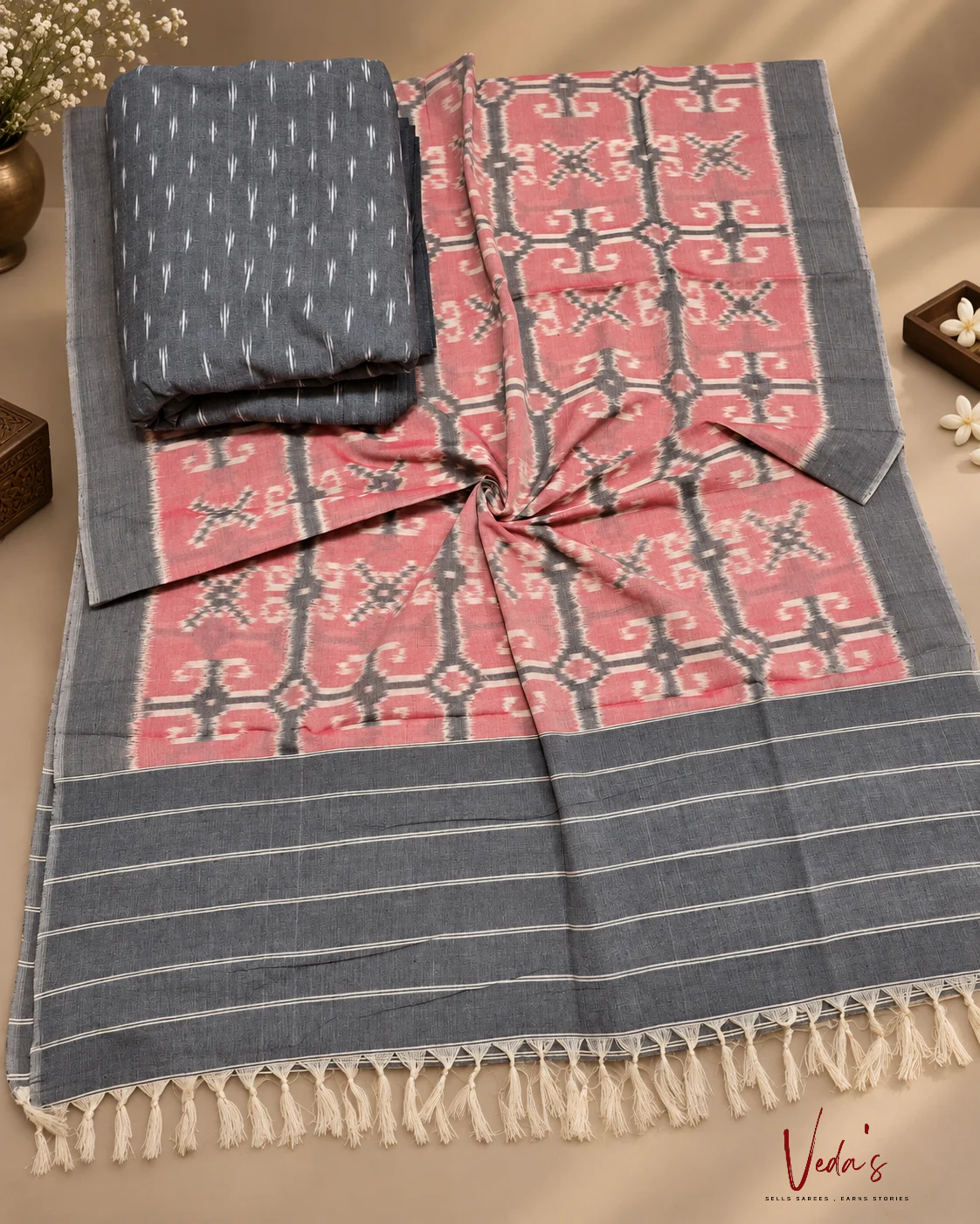 Pochampally Suit Set 4